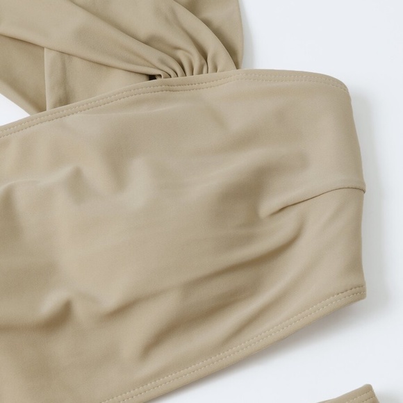 Cut out strappy monokini boho One Piece Swim Pink - Picture 10 of 11